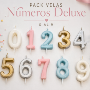 Pack de velas de cumpleaños