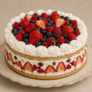 tartas de frutas del bosque